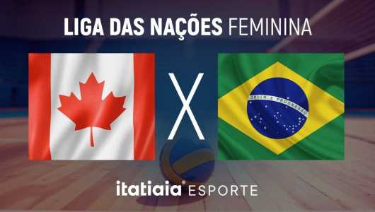 Canadá x Brasil, pela Liga das Nações Feminina de vôlei