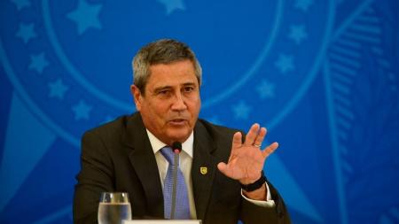 Candidato a vice na chapa de Bolsonaro, general Walter Braga Netto