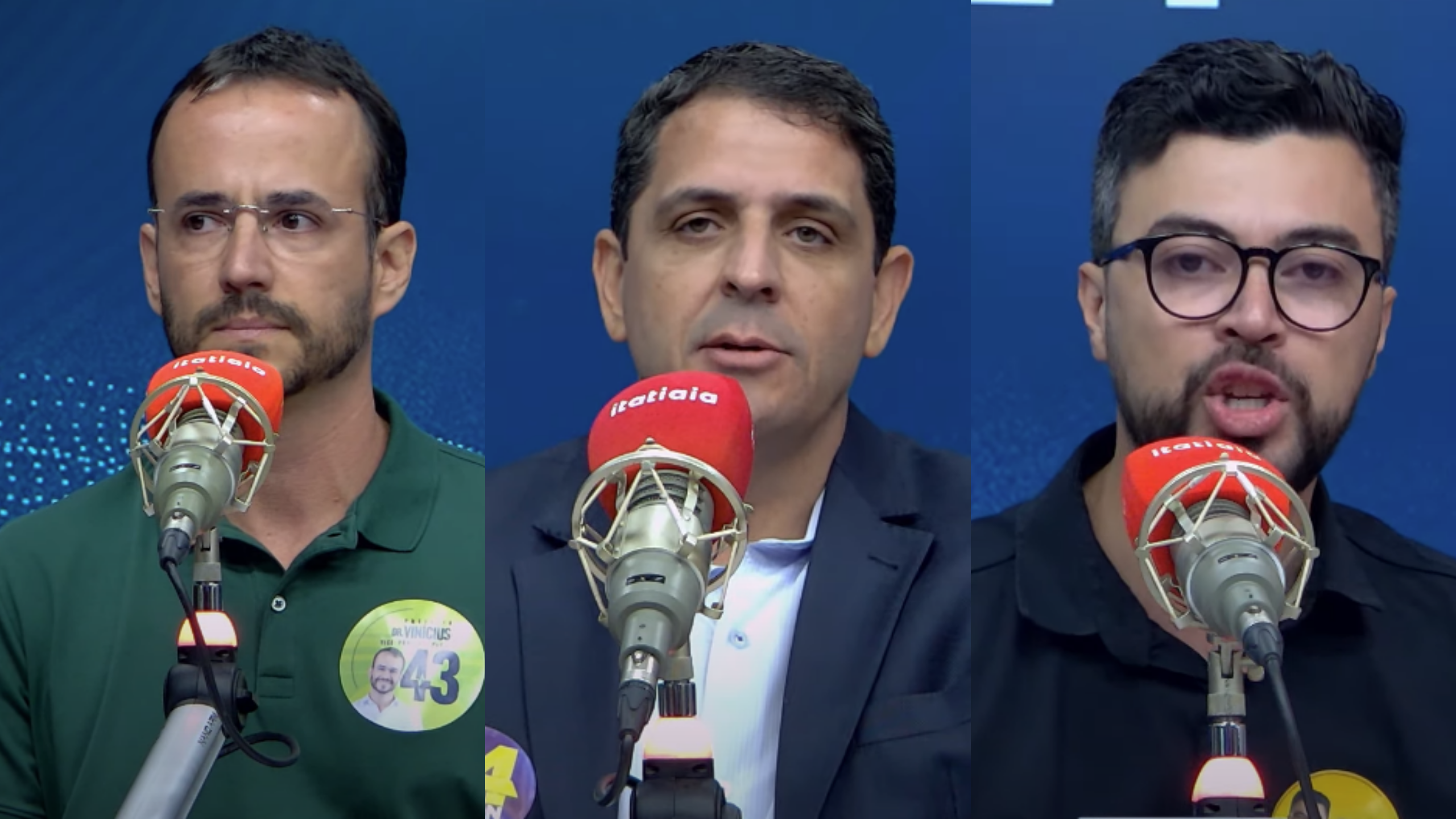 Debate na Itatiaia: candidatos de Betim trocam acusações e denúncias sobre corrupção