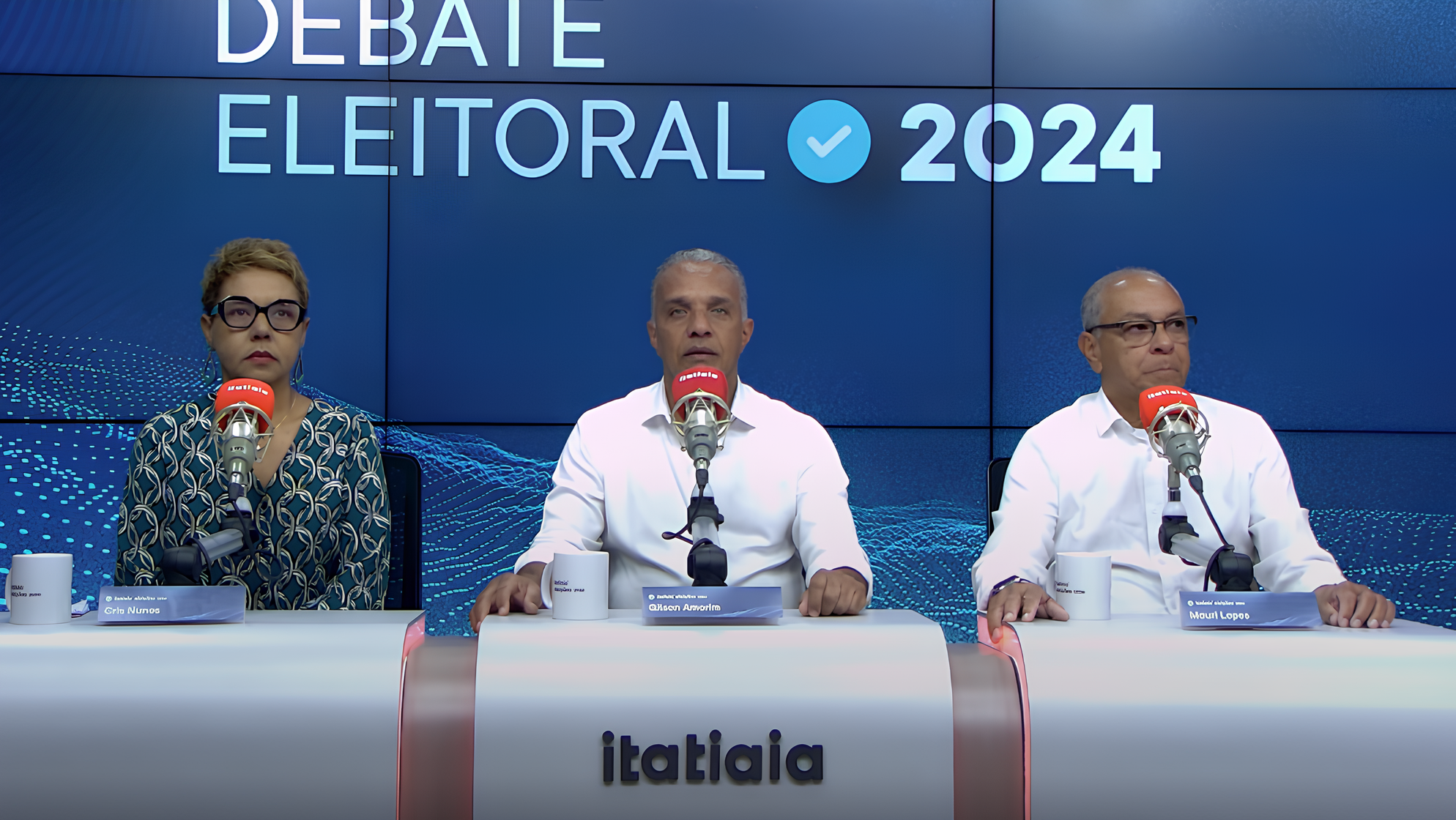 Debate na Itatiaia: candidatos à prefeitura de Nova Lima respondem perguntas sobre mobilidade, saúde e lazer