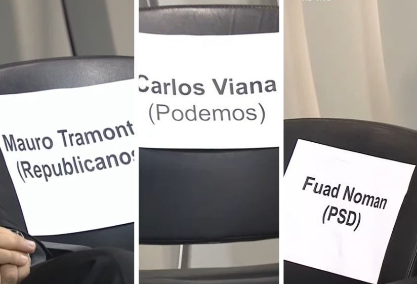 Ausentes em debate, Fuad, Viana e Tramonte são chamados de 'fujões' por adversários