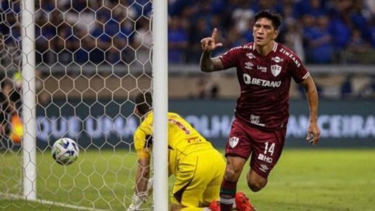 Cano marcou na vitória do Fluminense por 2 a 0, no Mineirão, no primeiro turno do Brasileiro