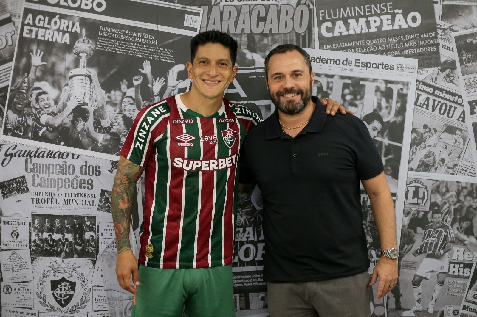 Fluminense anuncia a renovação de contrato de Germán Cano por mais um ano