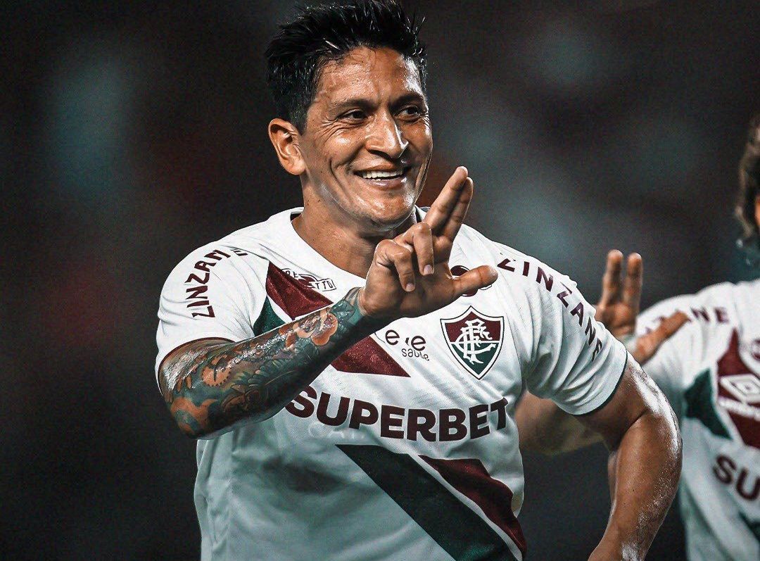 Germán Cano atinge marca histórica com a camisa do Fluminense