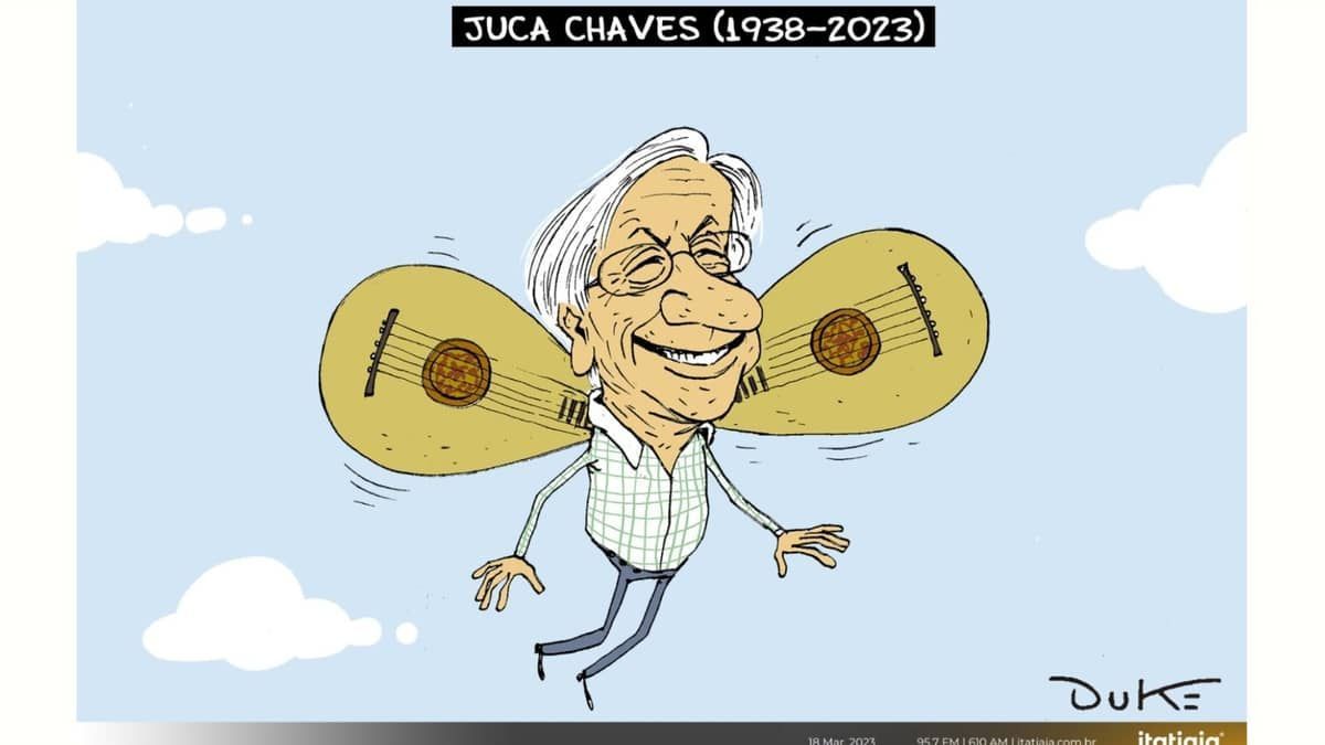 Charge do Duke: a despedida a Juca Chaves 