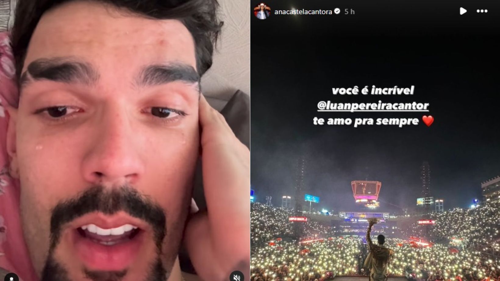 Ana Castela presta apoio a Luan Pereira após cantor passar mal e deixar show em Barretos