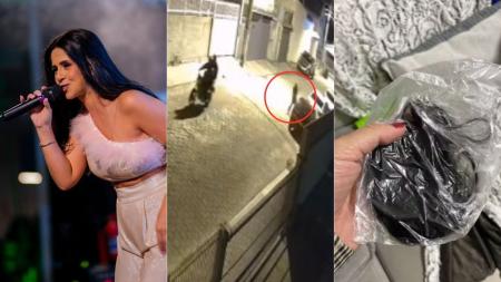 Cantora sertaneja é atacada por homens na frente de casa em Blumenau.