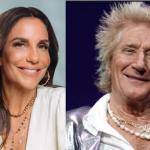 Rod Stewart recebe Ivete Sangalo em show com ingressos de até R$ 1,1 mil em São Paulo