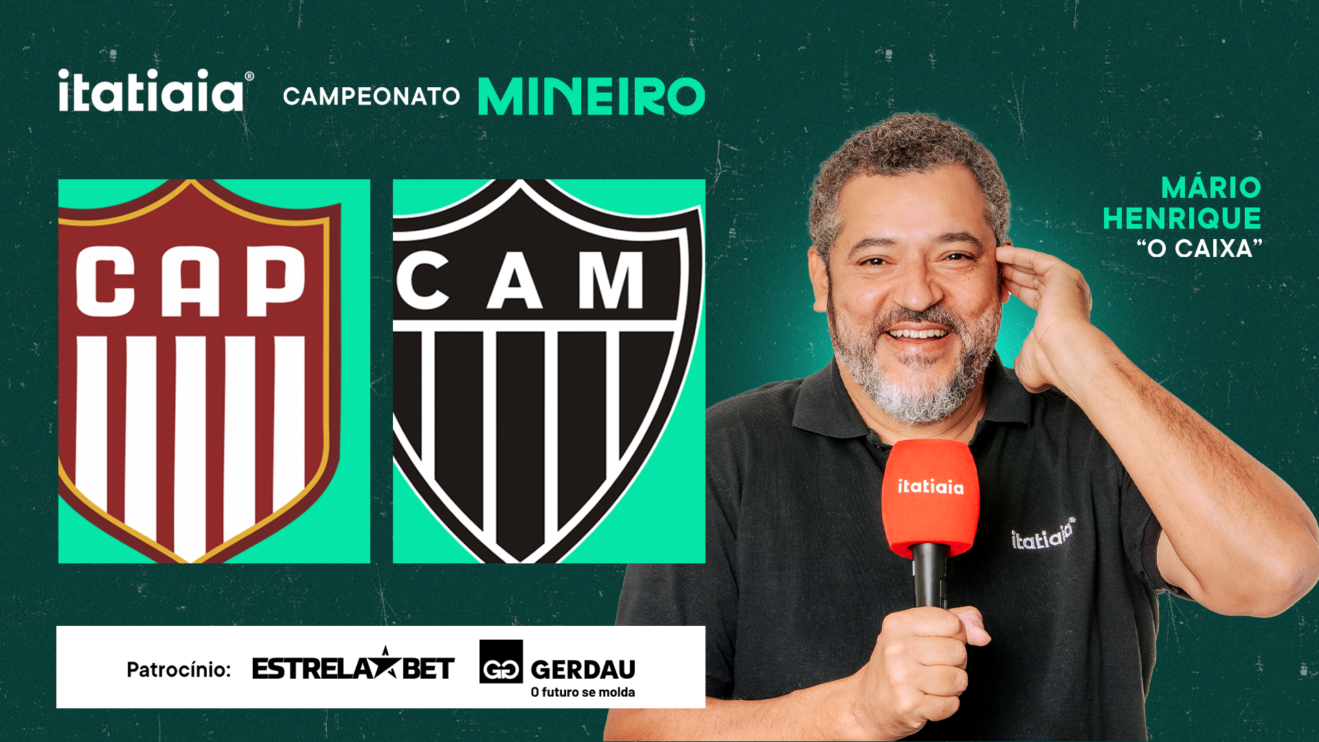 Patrocinense x Atlético: assista, ao vivo, à transmissão da Itatiaia