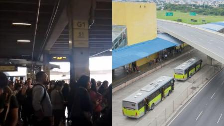 Passageiros denunciam ônibus que 'não cumpre quadro de horários' na Estação Pampulha, em BH