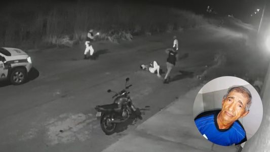Vídeo: PMs flagram tentativa de feminicídio, atiram no autor e salvam a vítima em MG