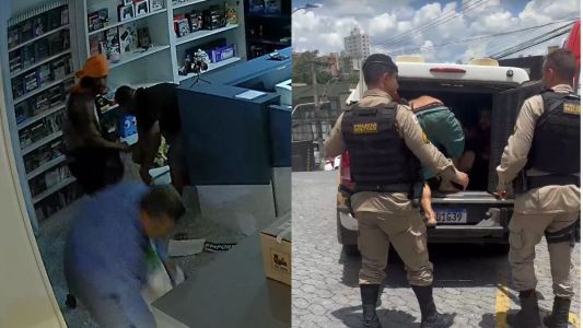 PMMG prende suspeitos e recupera R$ 30 mil em itens furtados de loja de games em BH