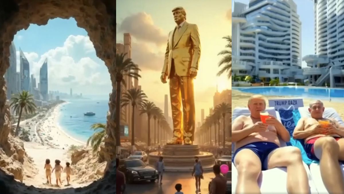 Após falar em construir 'Riviera', Trump publica vídeo de Gaza com resorts e cassinos