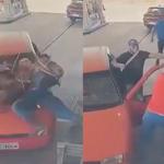 Vídeo: homem é preso após atropelar cavalo e atacar homem com facão no RS