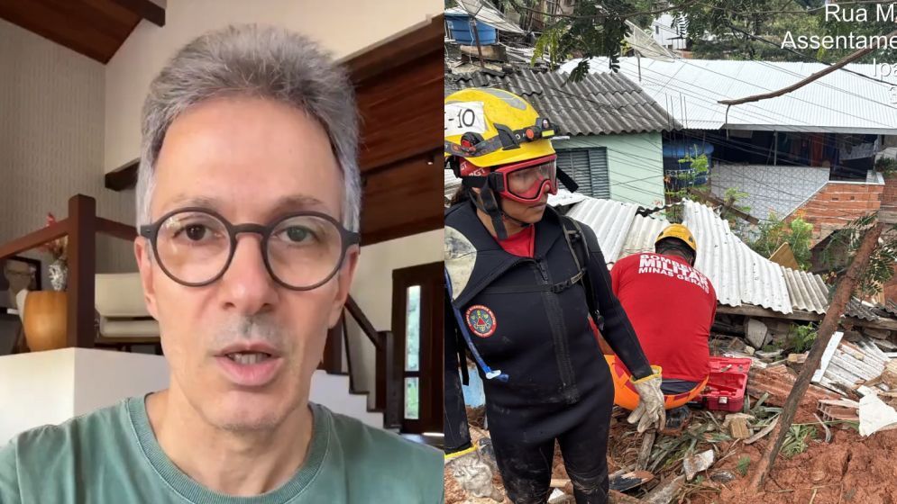 Zema vai a Ipatinga acompanhar atendimento a atingidos pelas chuvas; Governo lamenta mortes