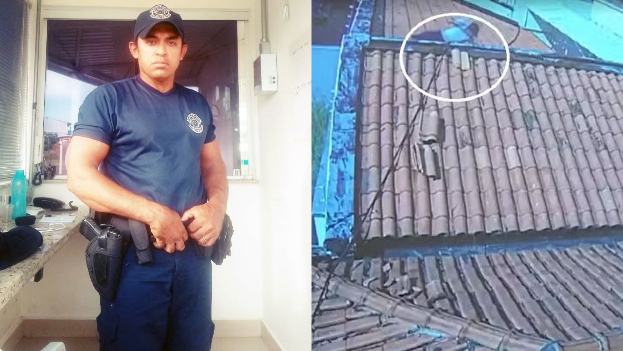 Guarda morto pela PM subiu no telhado de clínica para procurar assaltantes e foi baleado por engano