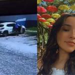 Vídeo mostra criminosos invadindo carro de jovem assassinada após sequestro em igreja no Ceará