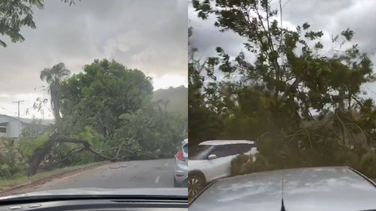 Chuva e ventania deixam rastro de destruição em Ipatinga e assustam população