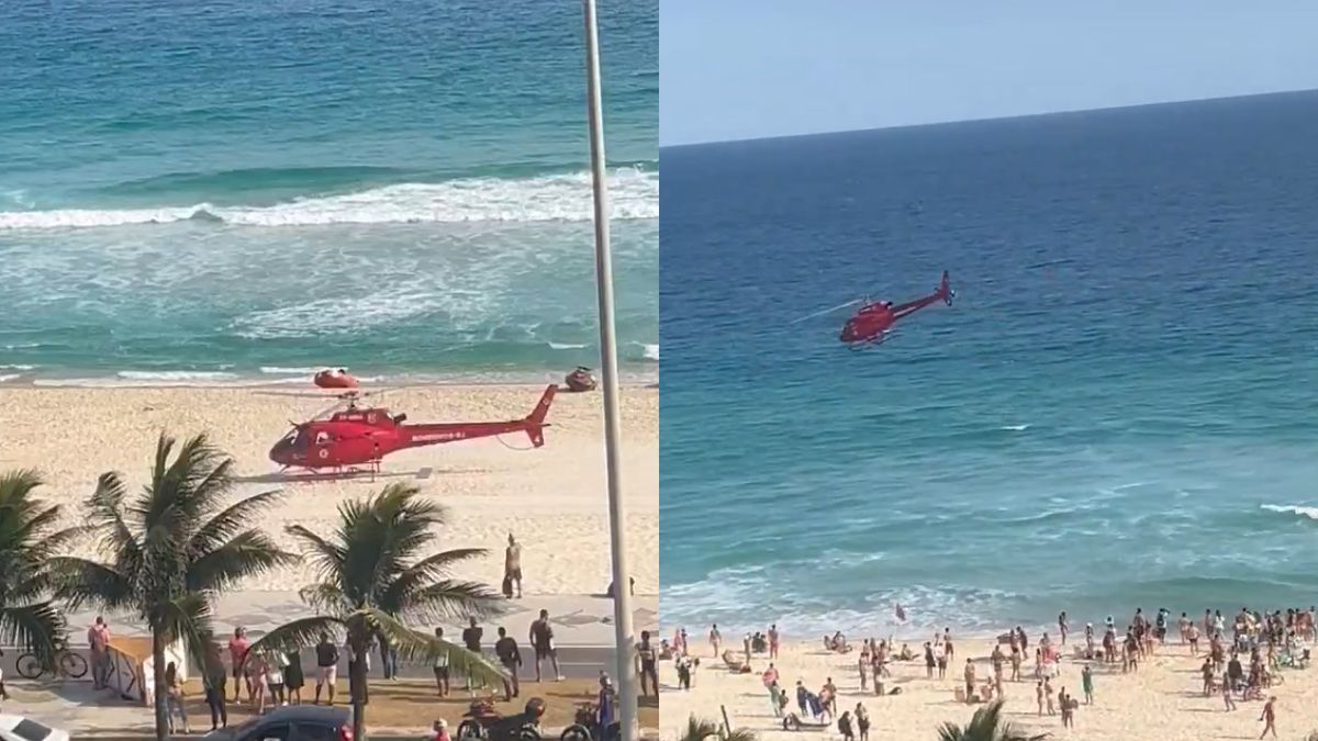 Turistas argentinos baleados na Praia da Barra da Tijuca, no Rio, são torcedores do Racing
