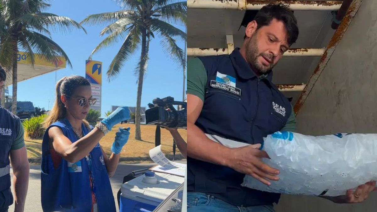 Fiscalização aponta irregularidades em 70% das fábricas de gelo inspecionadas em 2025 no Rio