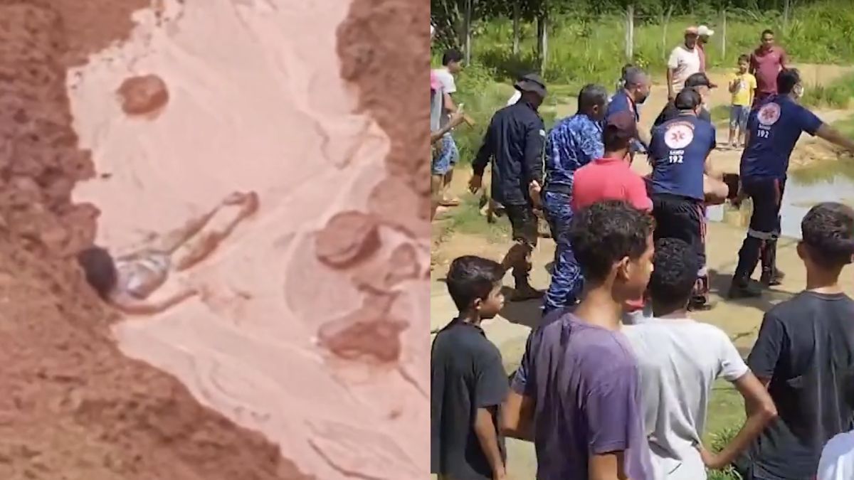 Mulher é resgatada com vida após cair de voçoroca de 80 metros no Maranhão