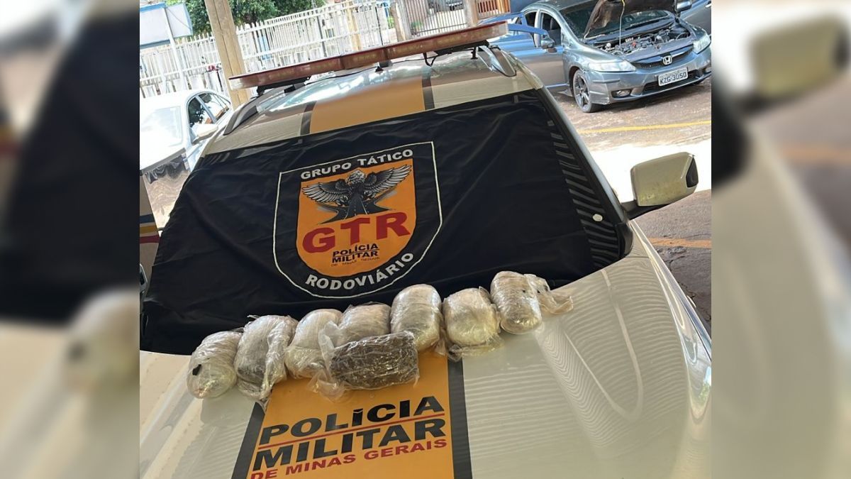 Militar da Marinha é preso na estrada flagrado com drogas no carro em Minas