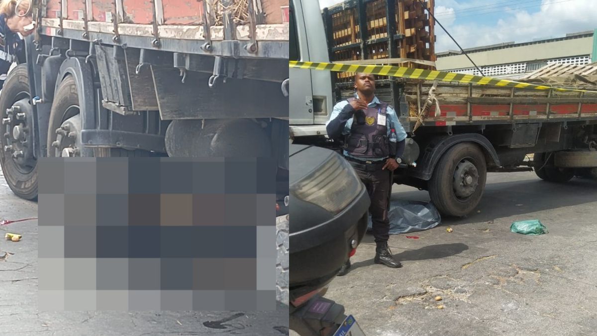 Carregador de frutas morre atropelado por caminhão dentro da Ceasa, em Contagem