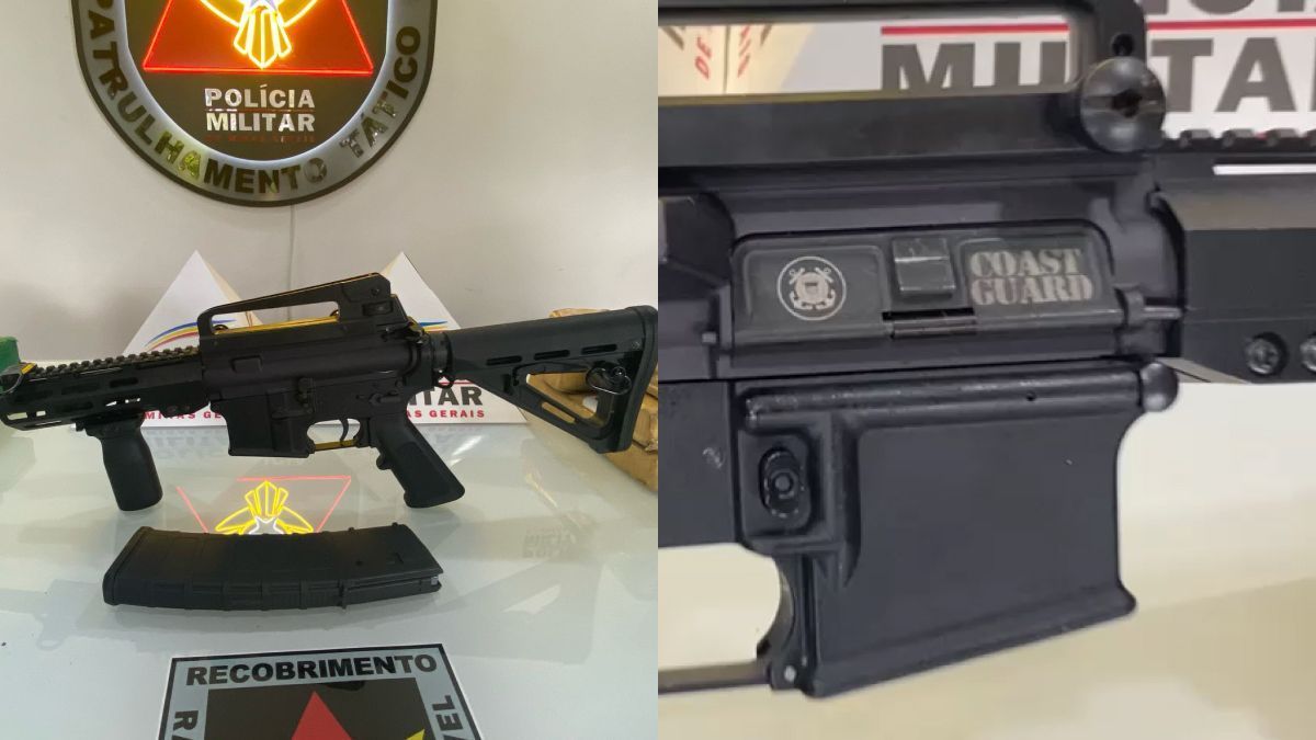PM apreende arma da marinha dos EUA em fazenda de Governador Valadares