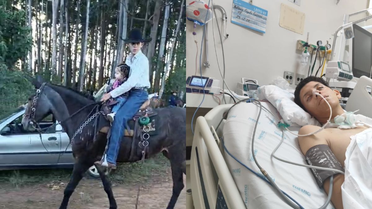 Jovem fica paraplégico após ser baleado por patrão bêbado em Minas; mãe pede ajuda