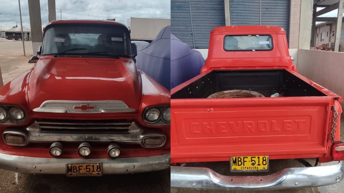 Leilão da Receita tem caminhonete Chevrolet Apache de 1959 por R$ 7,2 mil