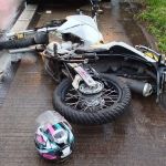 Mulher morre atropelada após se desequilibrar e cair de moto na Linha Verde, em BH