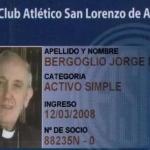 Papa Francisco e San Lorenzo: carteirinha de sócio coincide com idade e horário de morte