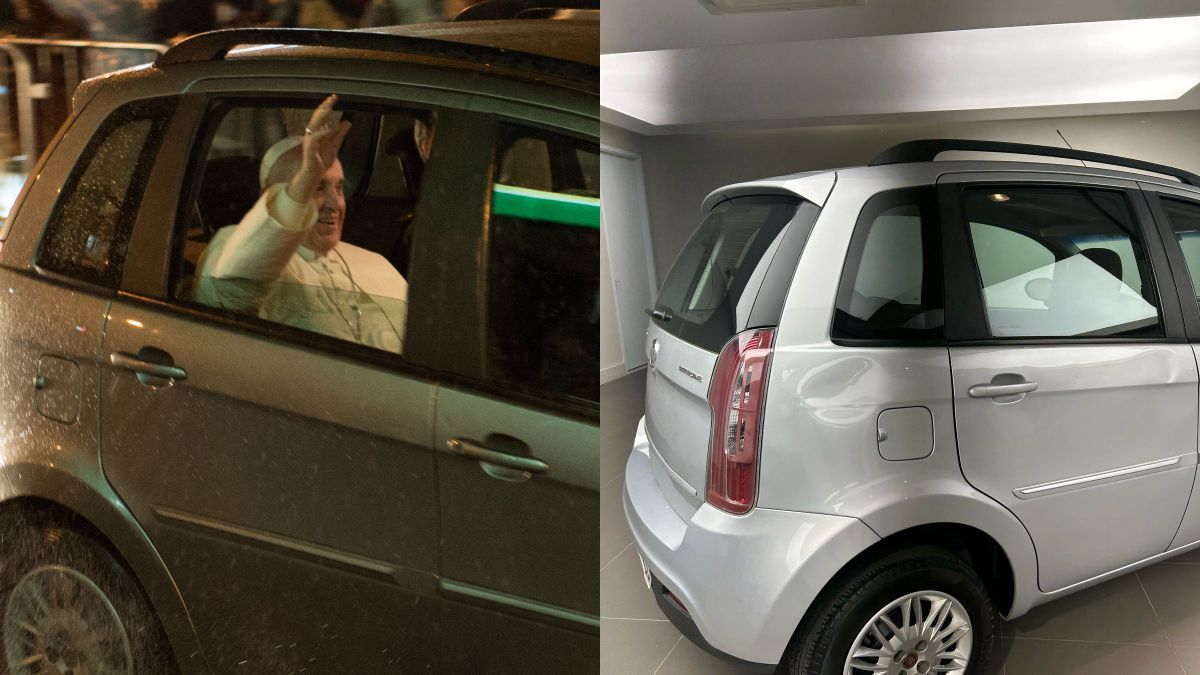 Carro popular escolhido por papa Francisco no Brasil é preservado na Grande BH