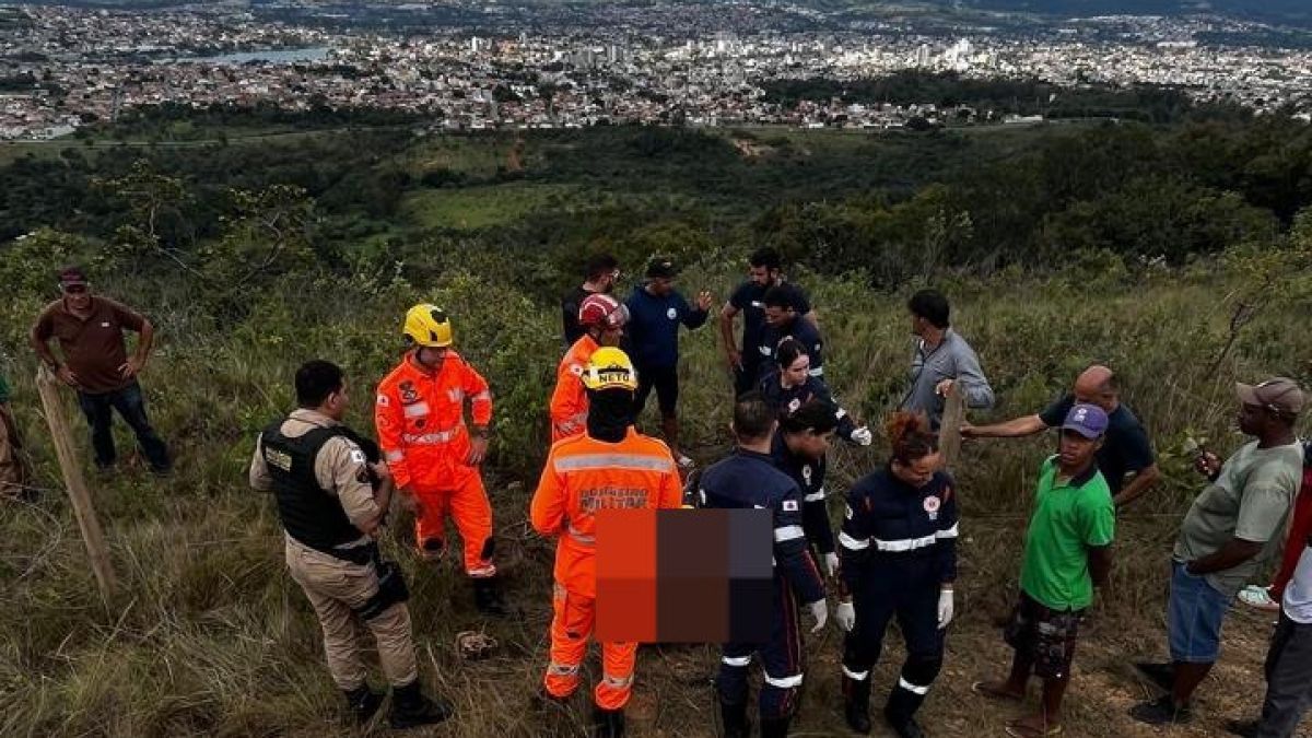 Homem é socorrido com múltiplas lesões após cair de parapente em Sete Lagoas