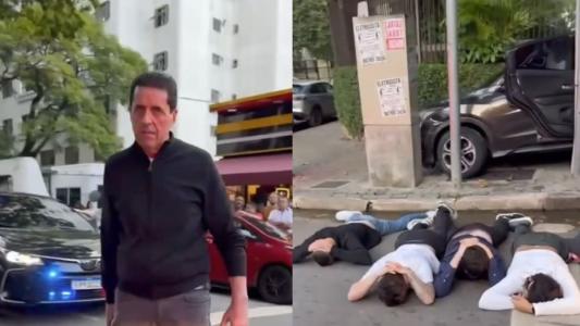 Deputado flagra assalto a condomínio, persegue criminosos em carro oficial e prende 4 suspeitos em SP