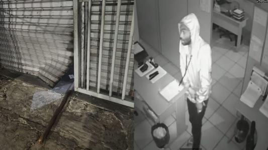 Ladrão arromba porta de empresa durante a madrugada e furta R$ 3,2 mil em dinheiro