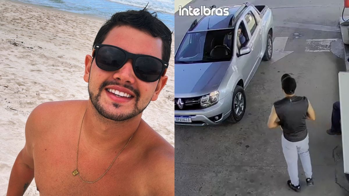 Vídeo: empresário de 25 anos é morto a tiros em posto de gasolina no interior de Minas