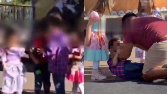 Pai agride criança que se desentendeu com seu filho durante dança de festa junina