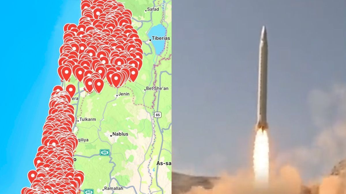 Israel é alvo de nova onda de ataque de mísseis do Irã durante a madrugada