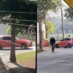 Vídeo: sem CNH, motorista de BMW é preso suspeito de fazer 'drift' na Pampulha, em BH