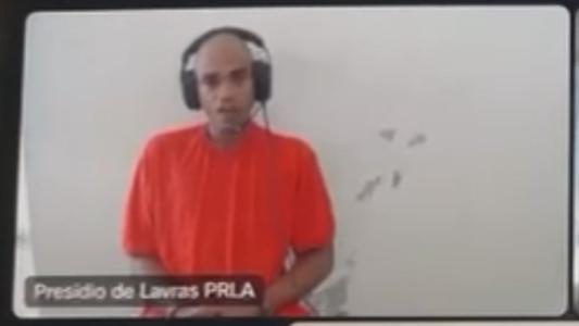 Vídeo: criminoso ameaça autoridades durante audiência de custódia e tem prisão preventiva decretada