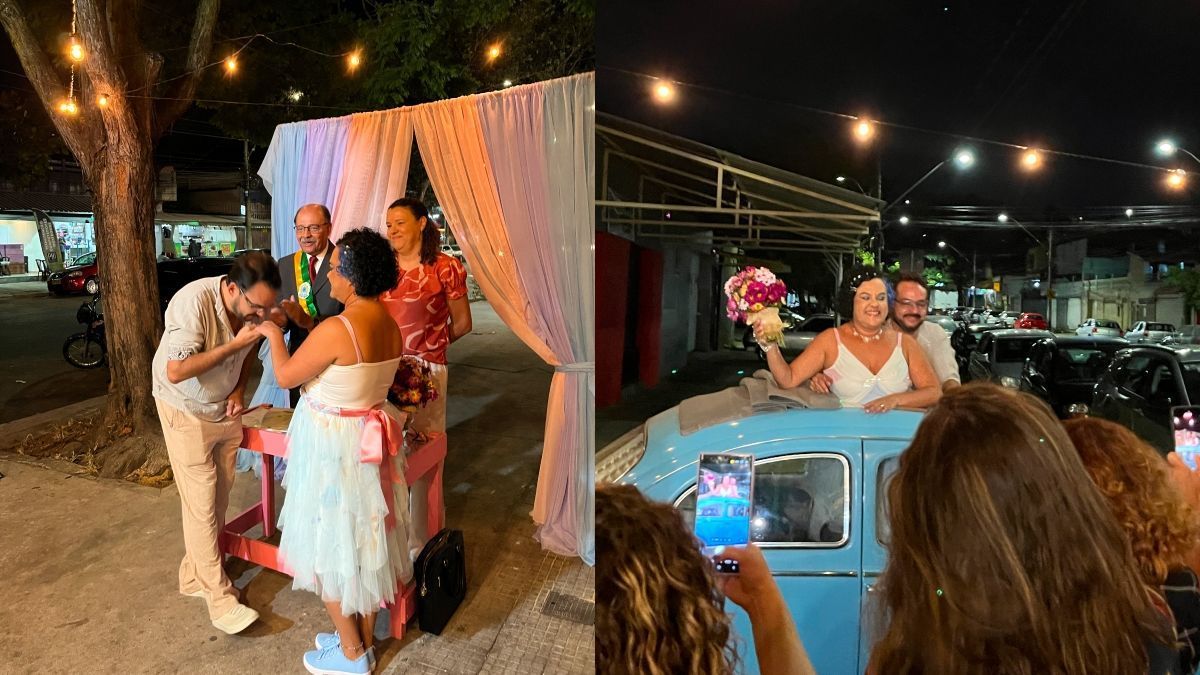 Casal se casa no bar onde se conheceu em BH: 'Clientes muito antigos', diz proprietário