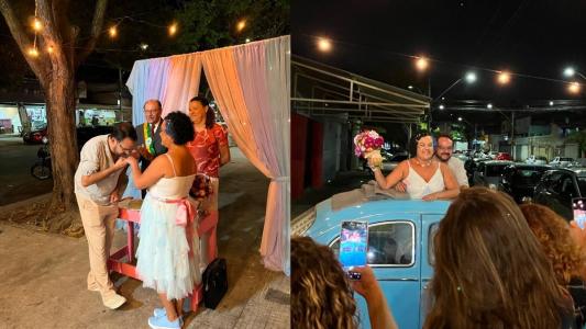 Casal se casa no bar onde se conheceu em BH: 'Clientes muito antigos', diz proprietário