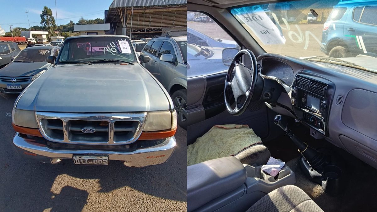 Leilão da Receita tem Ford Ranger por R$ 5 mil; saiba como participar