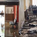 Câmara de Nova Lima é inundada e danificada após estouro de adutora; veja imagens