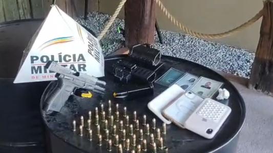 Foragido, chefe do tráfico de Barão de Cocais é encontrado e preso em Santa Luzia