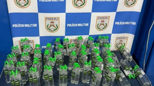 Mulher é presa na Rodoviária do Rio ao tentar viajar para BH com 196 frascos de lança-perfume