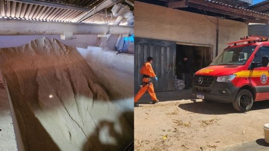 Trabalhador rural morre soterrado em silo de farelo de soja no interior de Minas