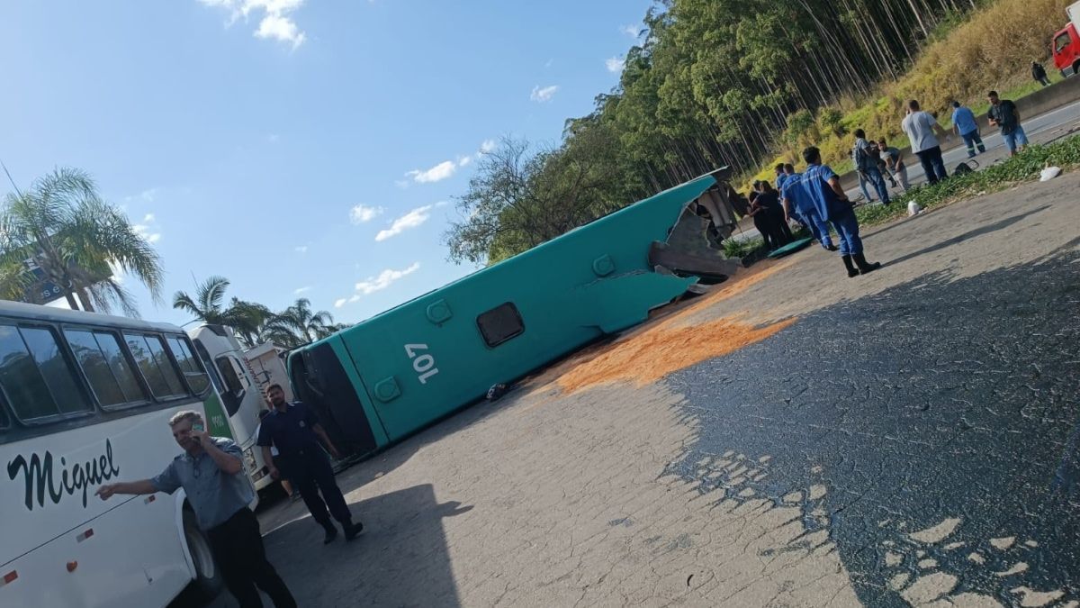 Acidente com ônibus na BR-040: 37 vítimas foram atendidas por hospitais de Juiz de Fora