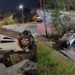 99 se pronuncia após motorista surtar e jogar carro de viaduto em Contagem